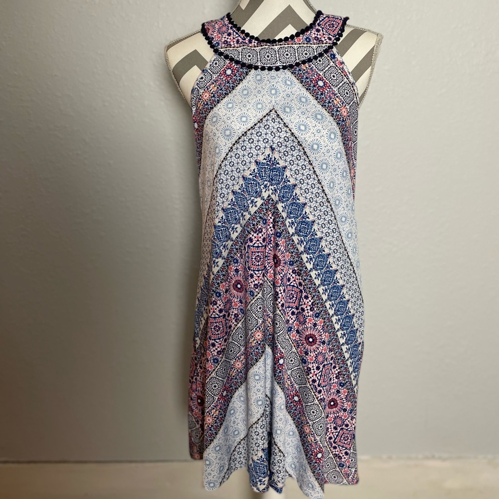 Paisley print dress